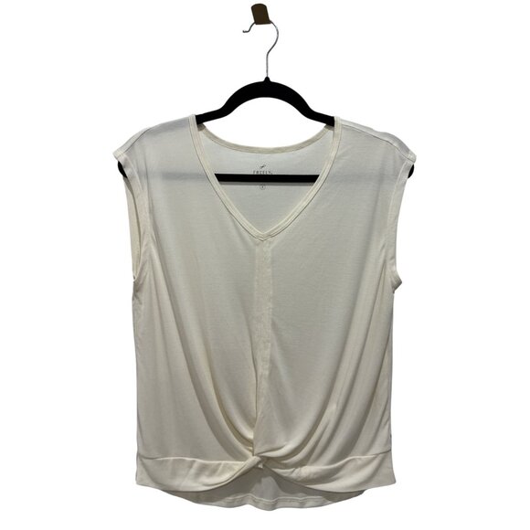 FREELY Women Ivory Blouse SMALL - Picture 2 of 4